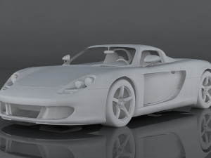 porsche carrera gt 3D Model