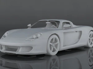 porsche carrera gt 3D Модель