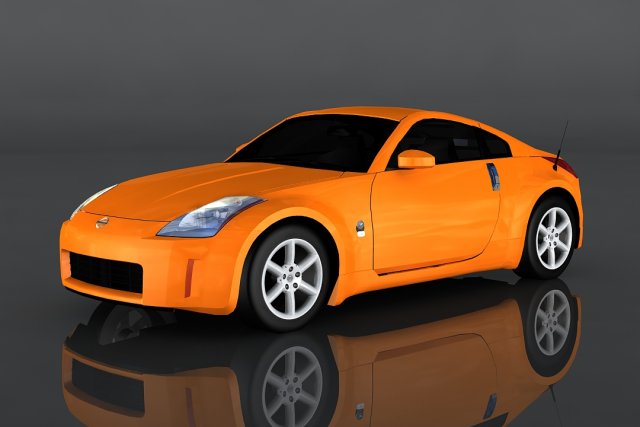 nissan fairlady 3D Model .c4d .max .obj .3ds .fbx .stl .blend 