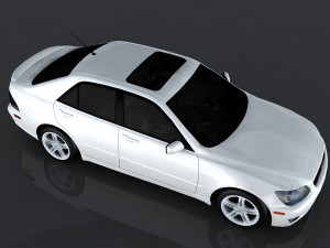 lexus is300 3D Model