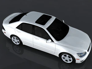 lexus is300 3D Model