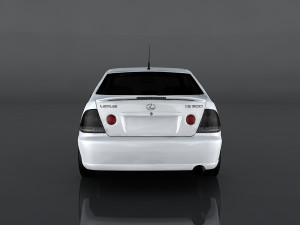 lexus is300 3D Model