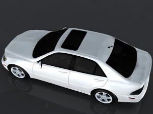 lexus is300 3D Model