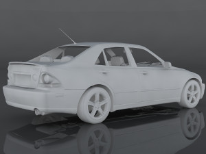 lexus is300 3D Model