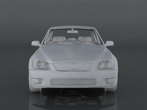 lexus is300 3D Model