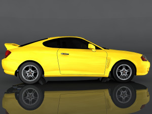 hyundai tuscani elisa 3D Model