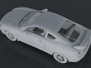 hyundai tuscani elisa 3D Model