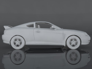 hyundai tuscani elisa 3D Model