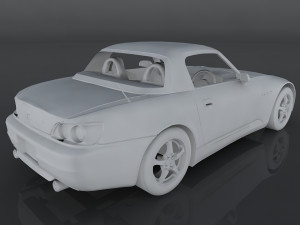 honda s2000 3D Модель