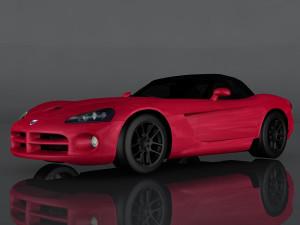 dodge viper srt-10 3Dモデル