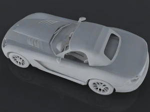 dodge viper srt-10 3D Model