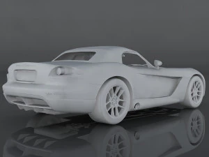 dodge viper srt-10 3D Model