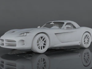 dodge viper srt-10 3D Model