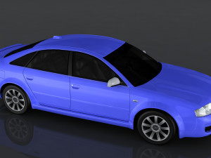 audi rs6 3D मॉडल