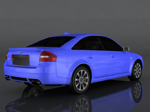 audi rs6 3D मॉडल