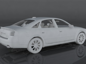 audi rs6 3D मॉडल