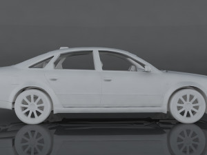 audi rs6 3D मॉडल