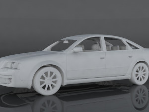 audi rs6 3D मॉडल