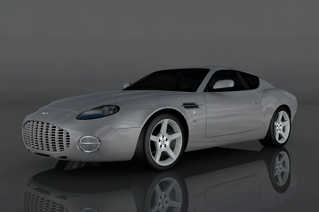 aston martin db7 3D Model .c4d .max .obj .3ds .fbx .stl .blend 
