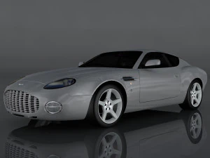 アストンマーチン DB7 3Dモデル