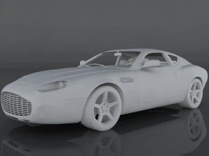 aston martin db7 3D Model