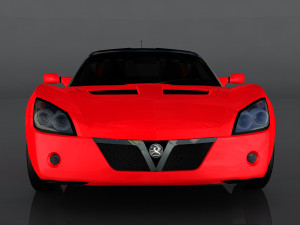 vauxhall vx220 3D Model