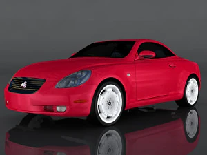 toyota soarer 430scv Modello 3D