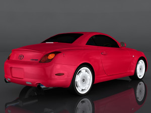 toyota soarer 430scv Modello 3D