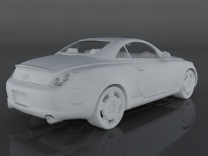 toyota soarer 430scv Modello 3D