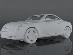 toyota soarer 430scv Modello 3D