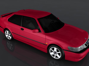 saab 9-3 aero Modello 3D