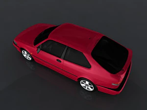 saab 9-3 aero 3D Model