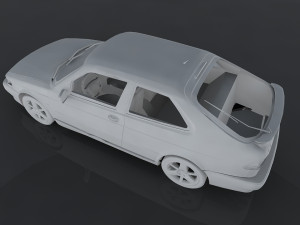 saab 9-3 aero Modello 3D