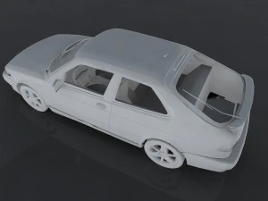 saab 9-3 aero 3D Model
