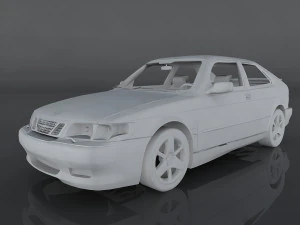 saab 9-3 aero 3D Model