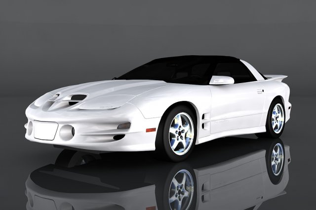 pontiac firebird Model 3D .c4d .max .obj .3ds .fbx .stl .blend 