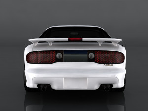 pontiac firebird Model 3D