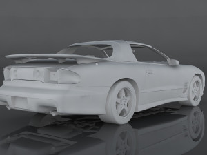 pontiac firebird Model 3D