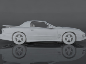 pontiac firebird Model 3D