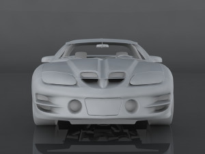 pontiac firebird Model 3D