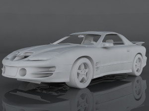 pontiac firebird Model 3D