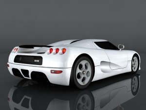 koenigsegg cc8s 3D मॉडल