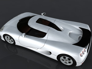 koenigsegg cc8s 3D मॉडल