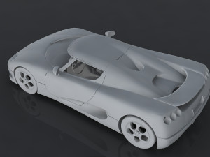 koenigsegg cc8s 3D मॉडल