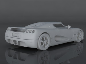 koenigsegg cc8s 3D मॉडल