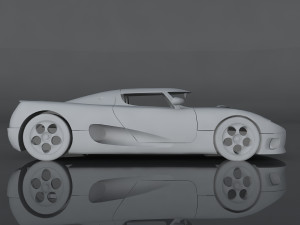 koenigsegg cc8s 3D मॉडल