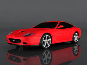 ferrari 575m 3D Model