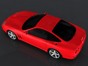 ferrari 575m 3D Model