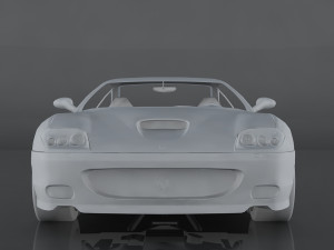 ferrari 575m 3D Model