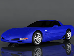 chevrolet corvette z06 3D Model